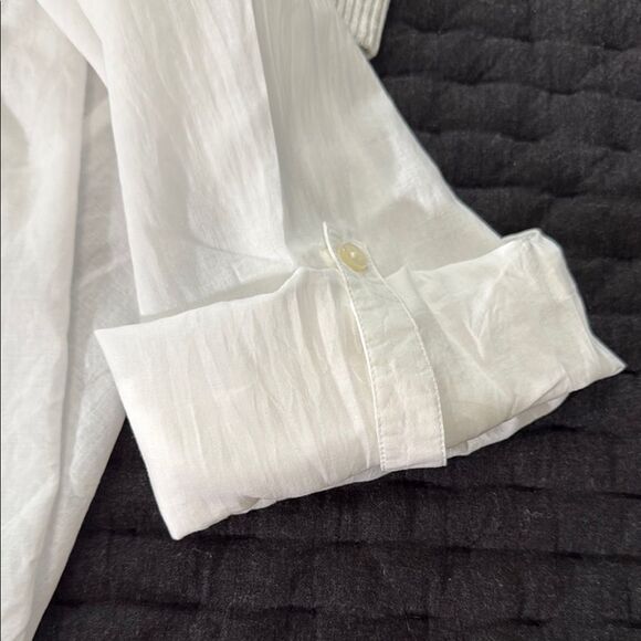 Ann Taylor The Perfect Shirt Crisp White Button up - Picture 7 of 8